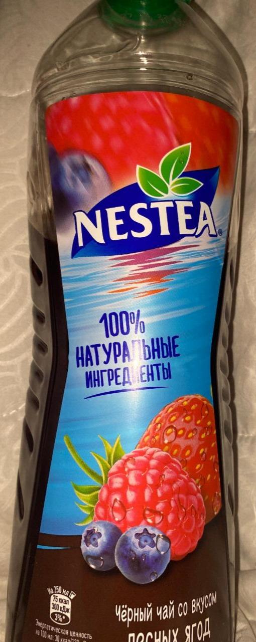 Фото - Холодный черный чай со вкусом лесных ягод Nestea