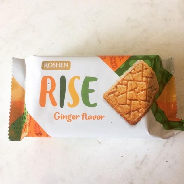 Фото - Имбирное печенье Rise Roshen Рошен