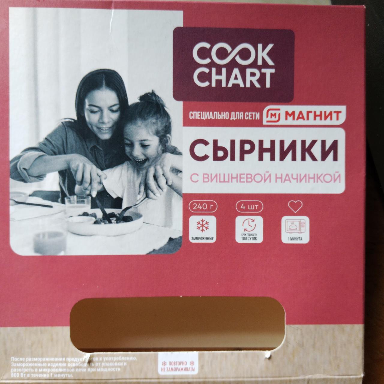 Фото - Сырники с вишневой начинкой Cook chart