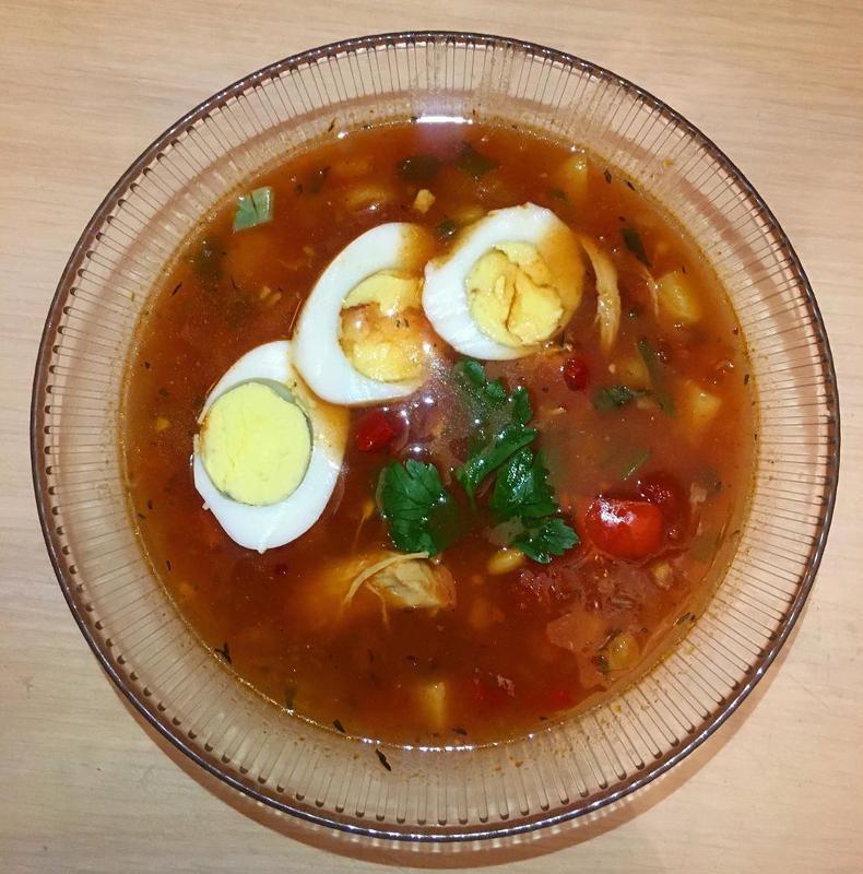 Фото - Суп с яйцами