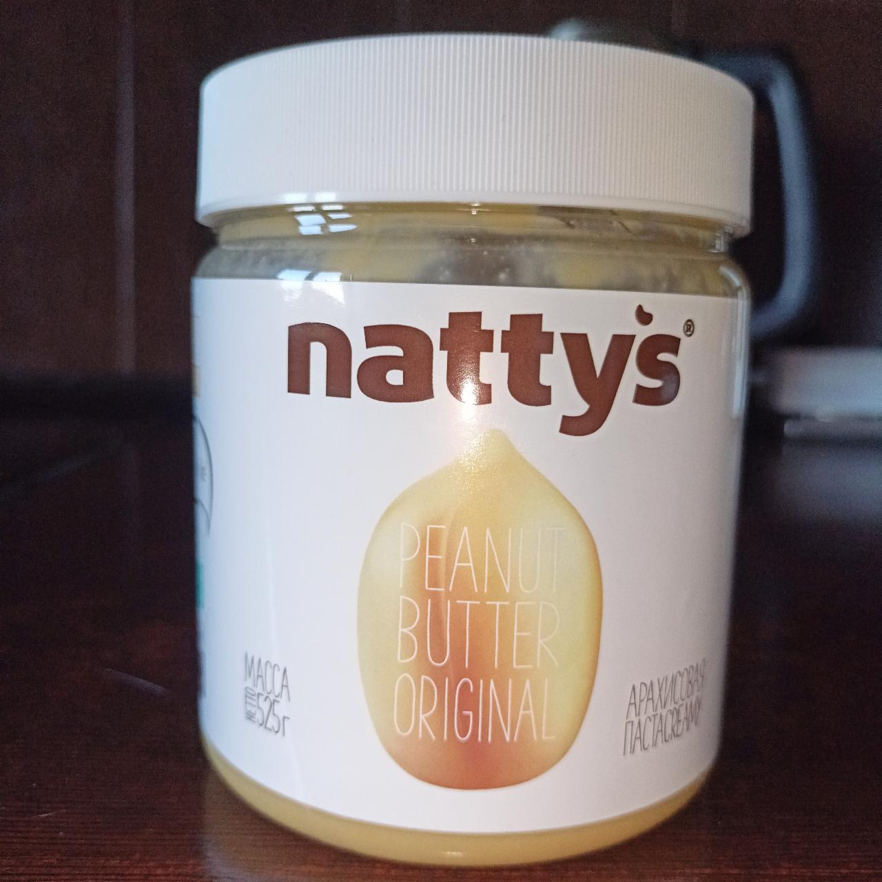 Фото - Арахисовая паста creamy без сахара Natty's