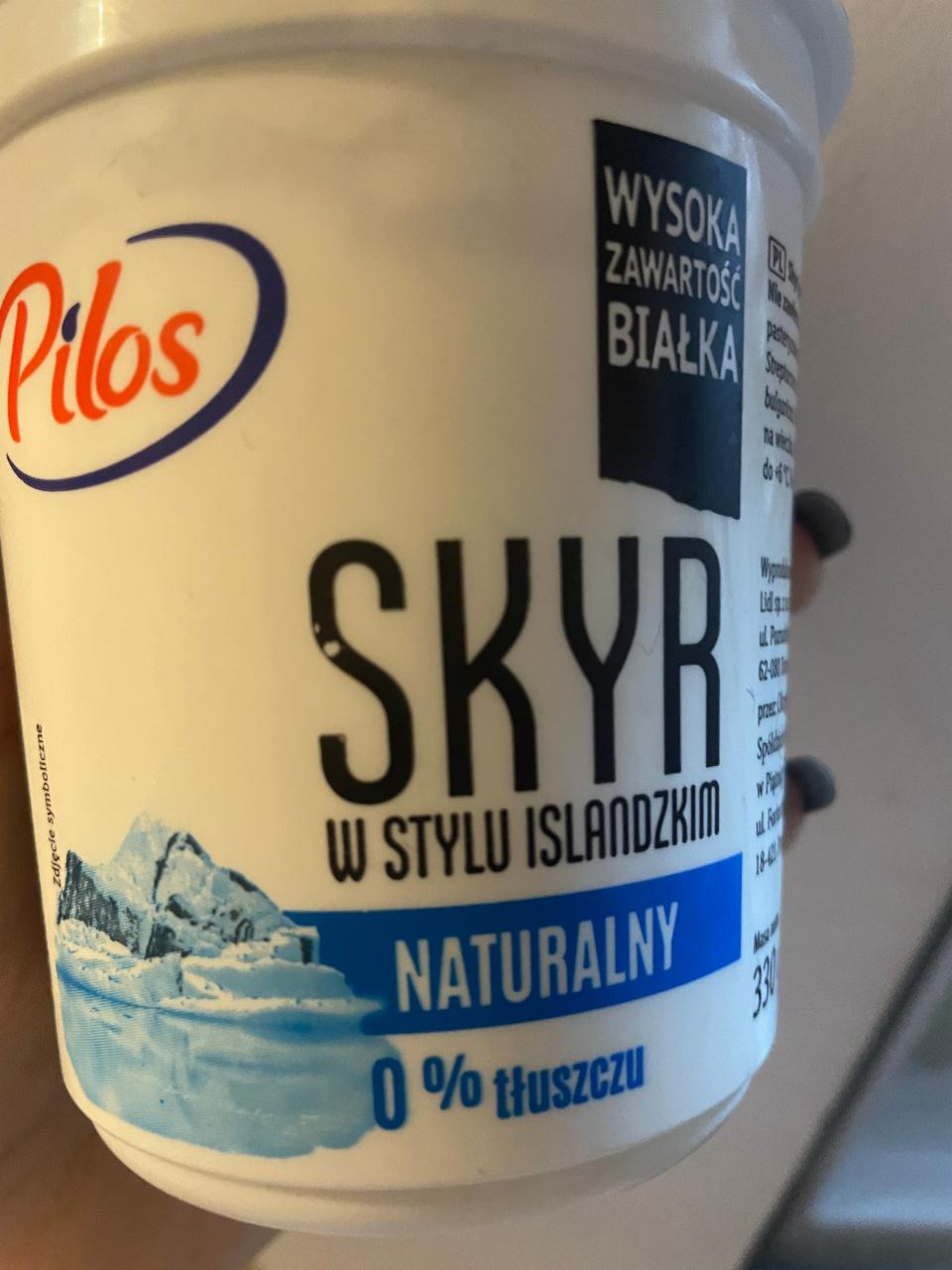Фото - инсландский йогурт Skyr Pilos