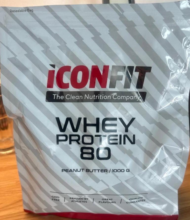 Фото - Whey protein 80 Peanut Butter Iconfit