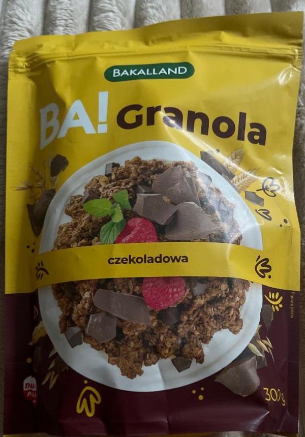 Фото - гранола шоколадная BA!Granola Bakalland