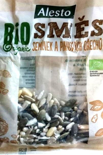 Фото - Směs semínek a piniových ořechů bio Alesto