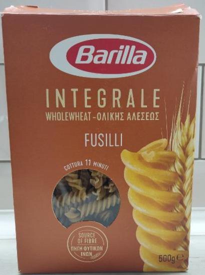 Фото - Макароны Integrale Fusilli цельзерновые Barilla