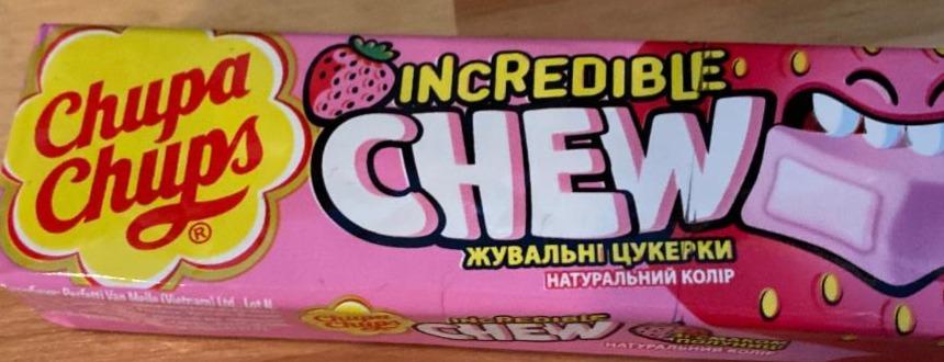 Фото - Конфеты жевательные Incredible Chew Chupa Chups
