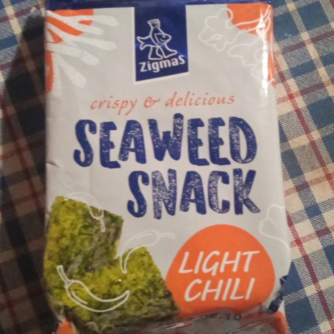 Фото - Seaweed snack light chili Zigmas