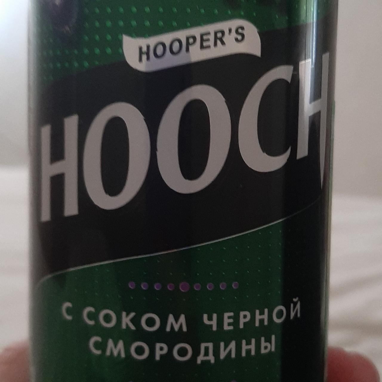 Фото - Напиток слабоалкогольный газированный Хуууч Супер со вкусом Чёрной смородины Hooper's