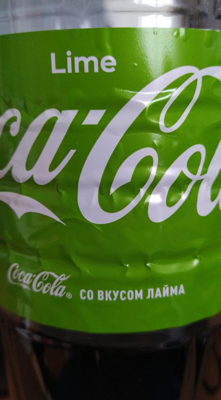Фото - Напиток со вкусом лайма Coca-Cola lime