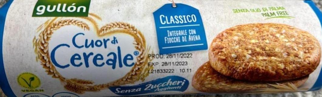Фото - Печенье традиционное Cuor di Cereale Gullon