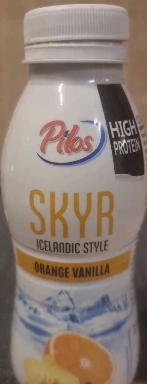 Фото - Напиток молочный белковый ферментмрованный Skyr Pilos