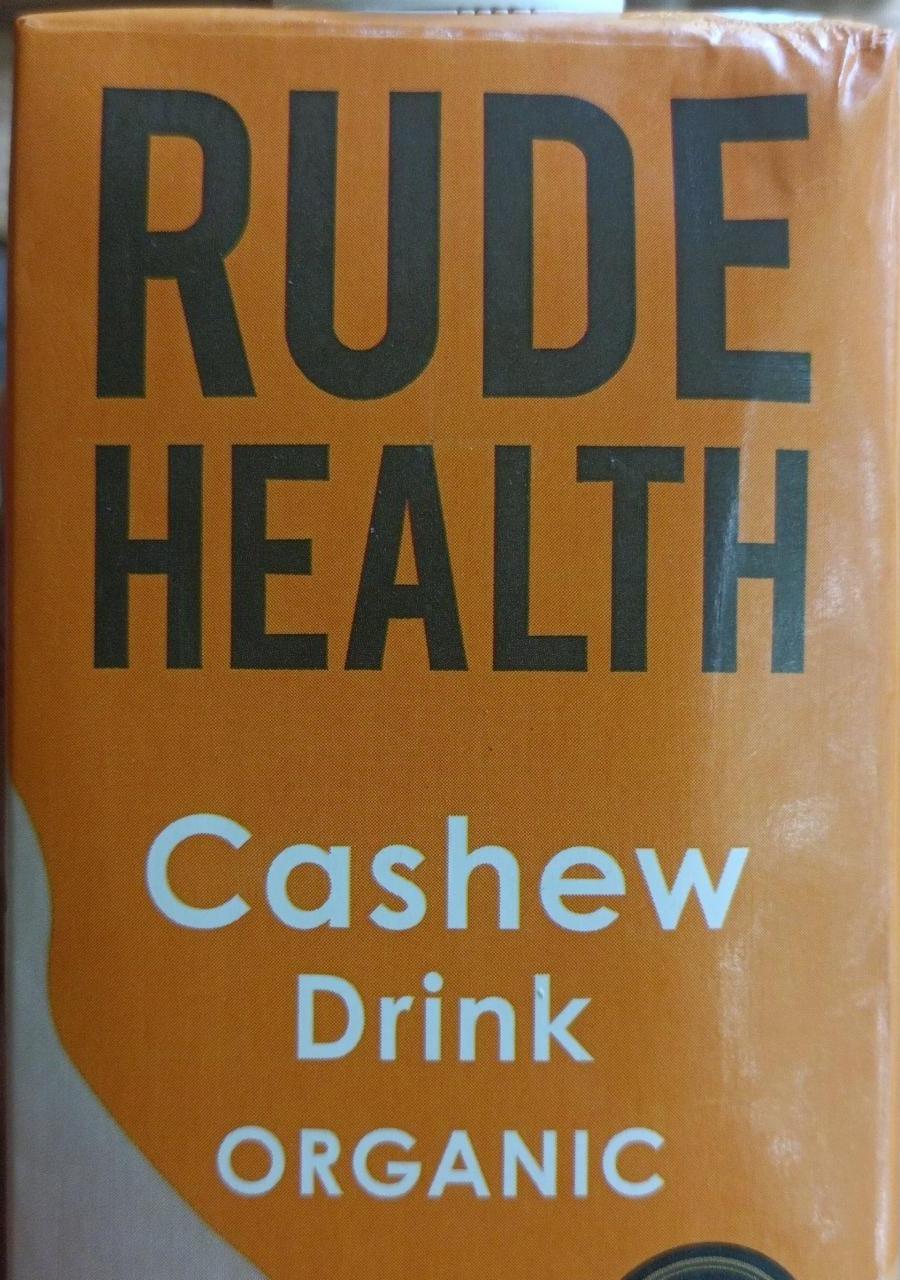 Фото - Молоко кешью Cashew Drink Organic Rude Health