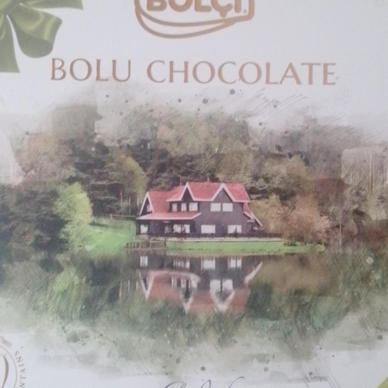 Фото - Набор шоколадных конфет грильяж с фисташками Bolci