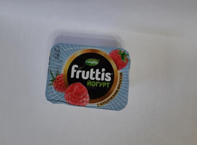Фото - Йогурт с малиной Fruttis