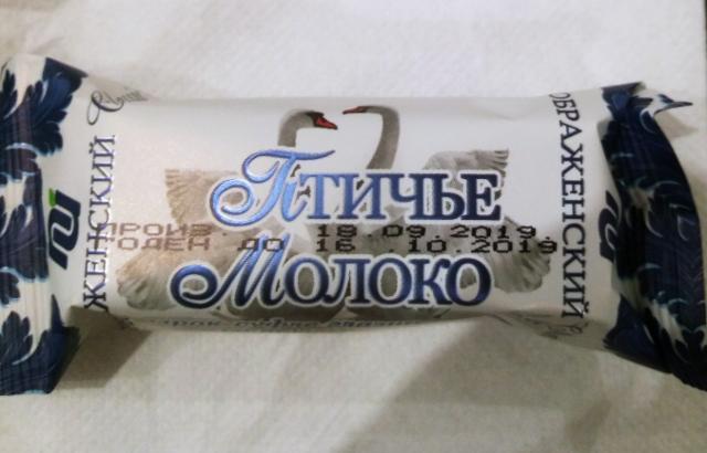 Фото - сырок-суфле со вкусом птичье молоко Преображенский