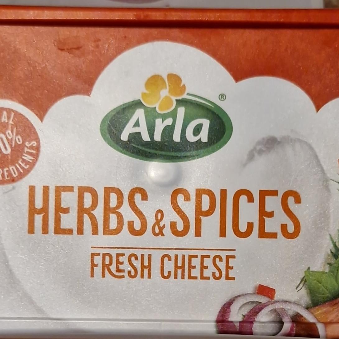 Фото - Сыр сливочный травы и специи Herbs&Spices Arla