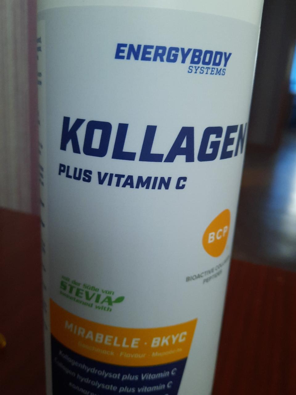 Фото - Коллаген Kollagen Plus Vitamin C EnergyBody