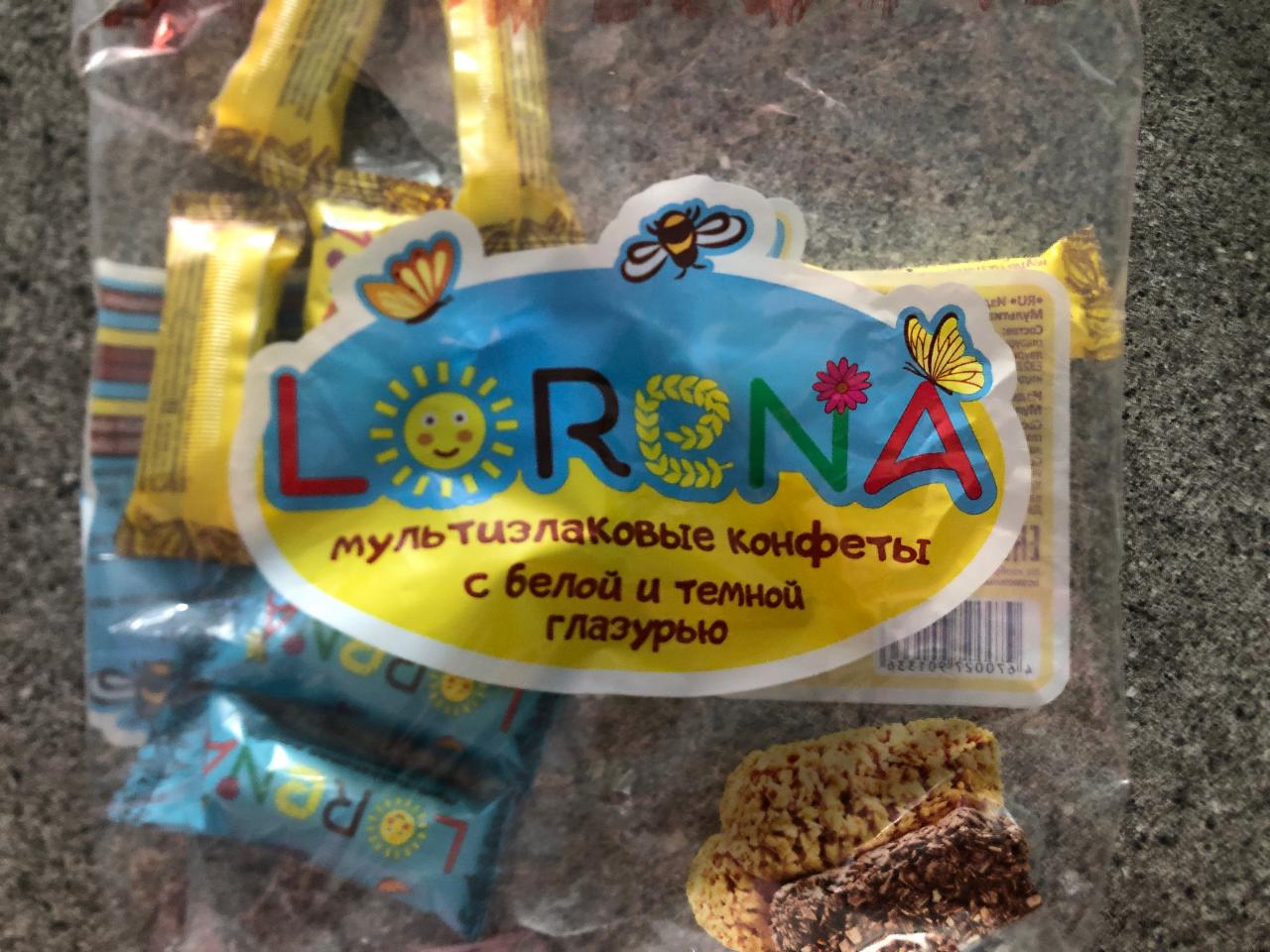 Фото - Мультизлаковые конфеты с белой глазурью Lorena