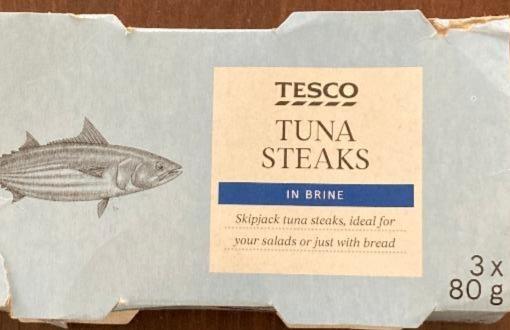 Фото - tuňák steak ve vlastní šťávě Tesco