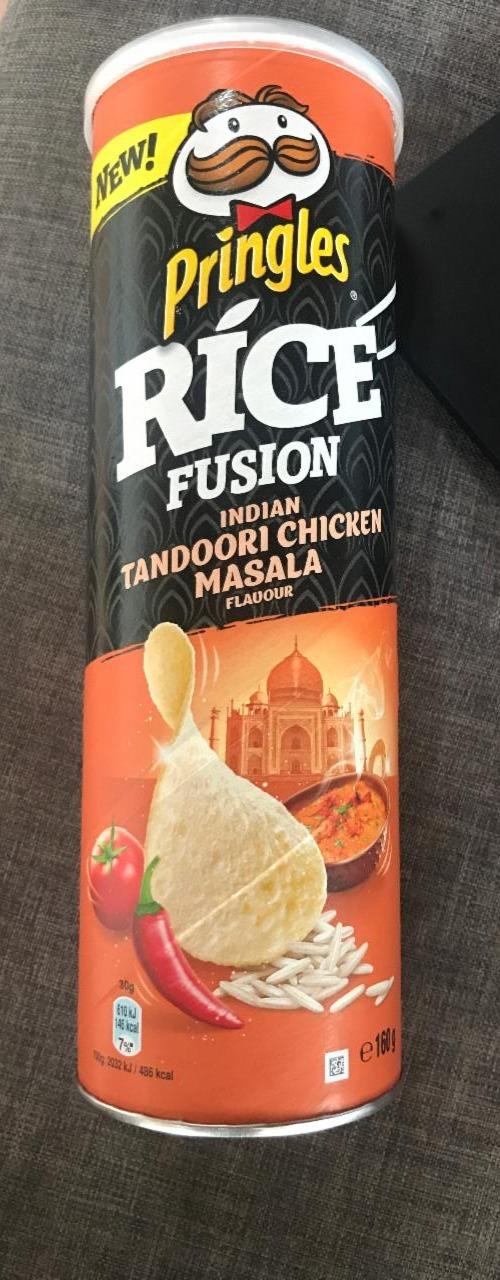 Фото - Чипсы рисовые Asian Collection со вкусом курицы с индийскими специями Тикка Масала Pringles
