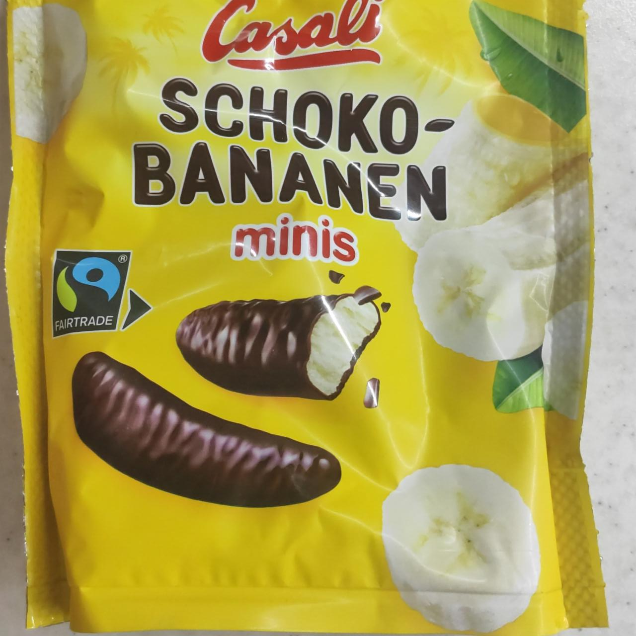 Фото - Суфле в шоколаде с банановым вкусом Schoko-Bananen Minis Casali
