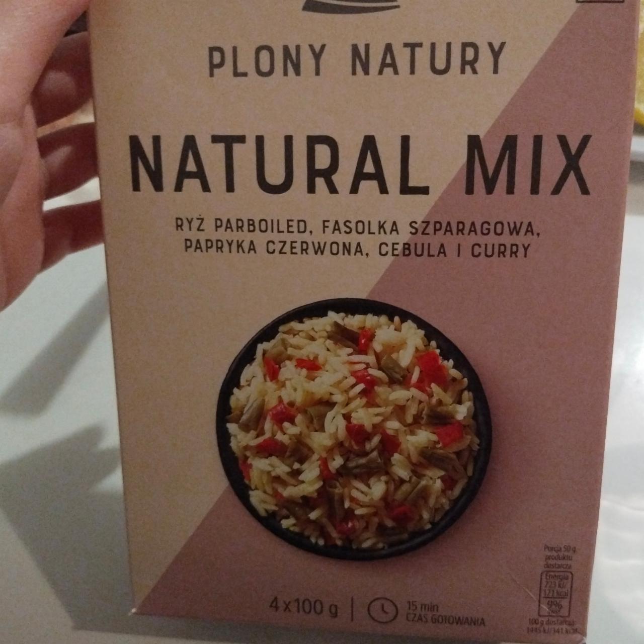 Фото - Микс из риса, фасоли, паприки, лука и карри Natural Mix Plony Natury
