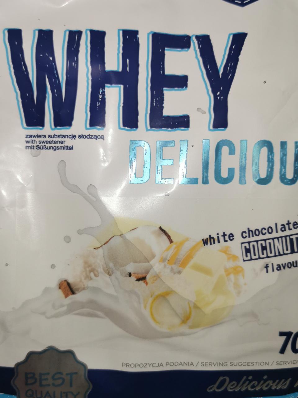 Фото - Protein whey white chocolate coconut All nutrition