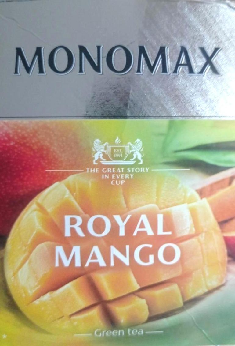 Фото - Чай зеленый с лепестками цветов и натуральным ароматом манго Royal Mango Мономах