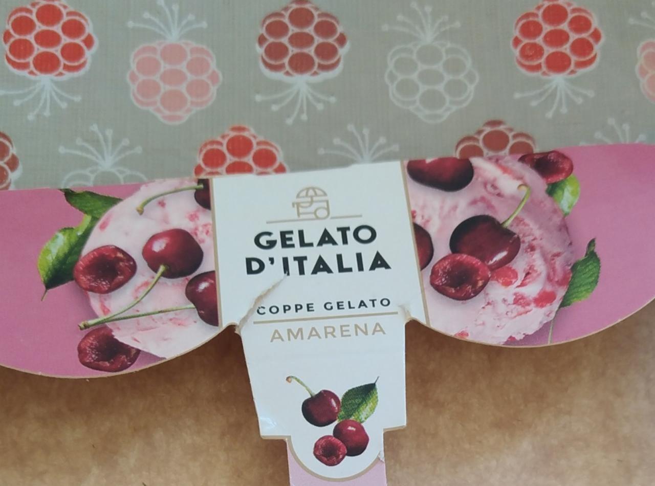 Фото - Мороженое с вишней Gelato Coupes Amarena Gelato D'italia