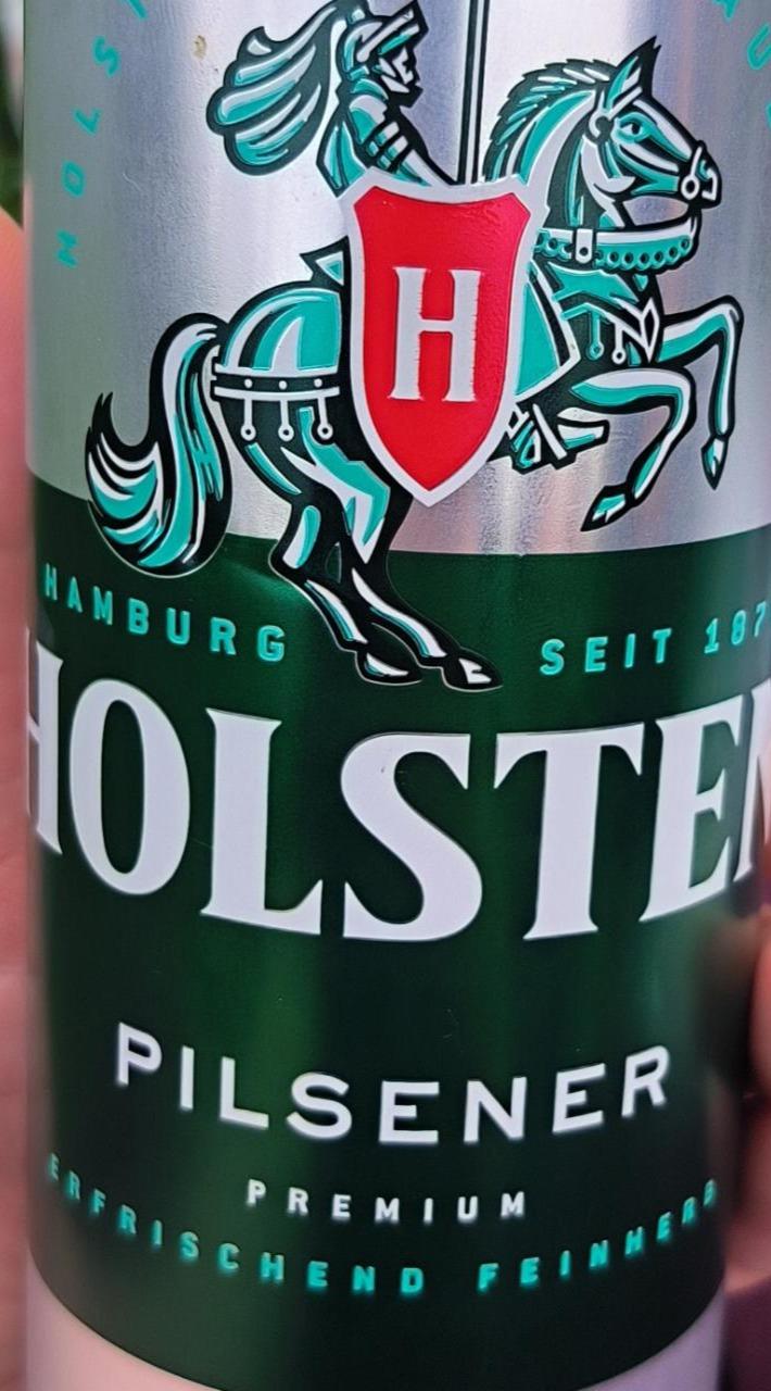 Фото - Пиво 4.7% светлое пастеризованное Pilsener Holsten