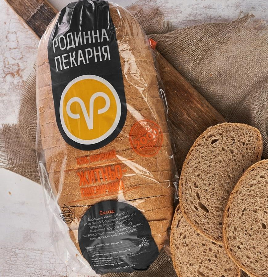 Фото - Хлеб ржано-пшеничный Родинна пекарня