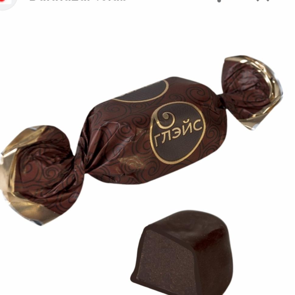 Фото - конфеты глазированные с шоколадным вкусом Глэйс Glaze