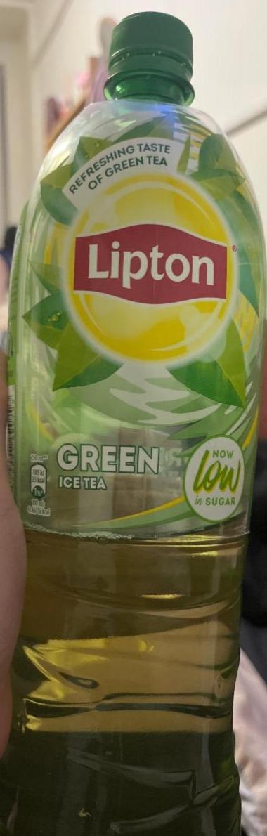 Фото - Green ice tea low sugar Lipton