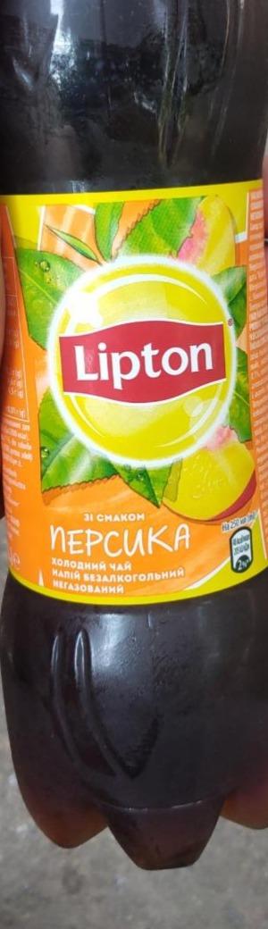 Фото - персик холодный чай Lipton