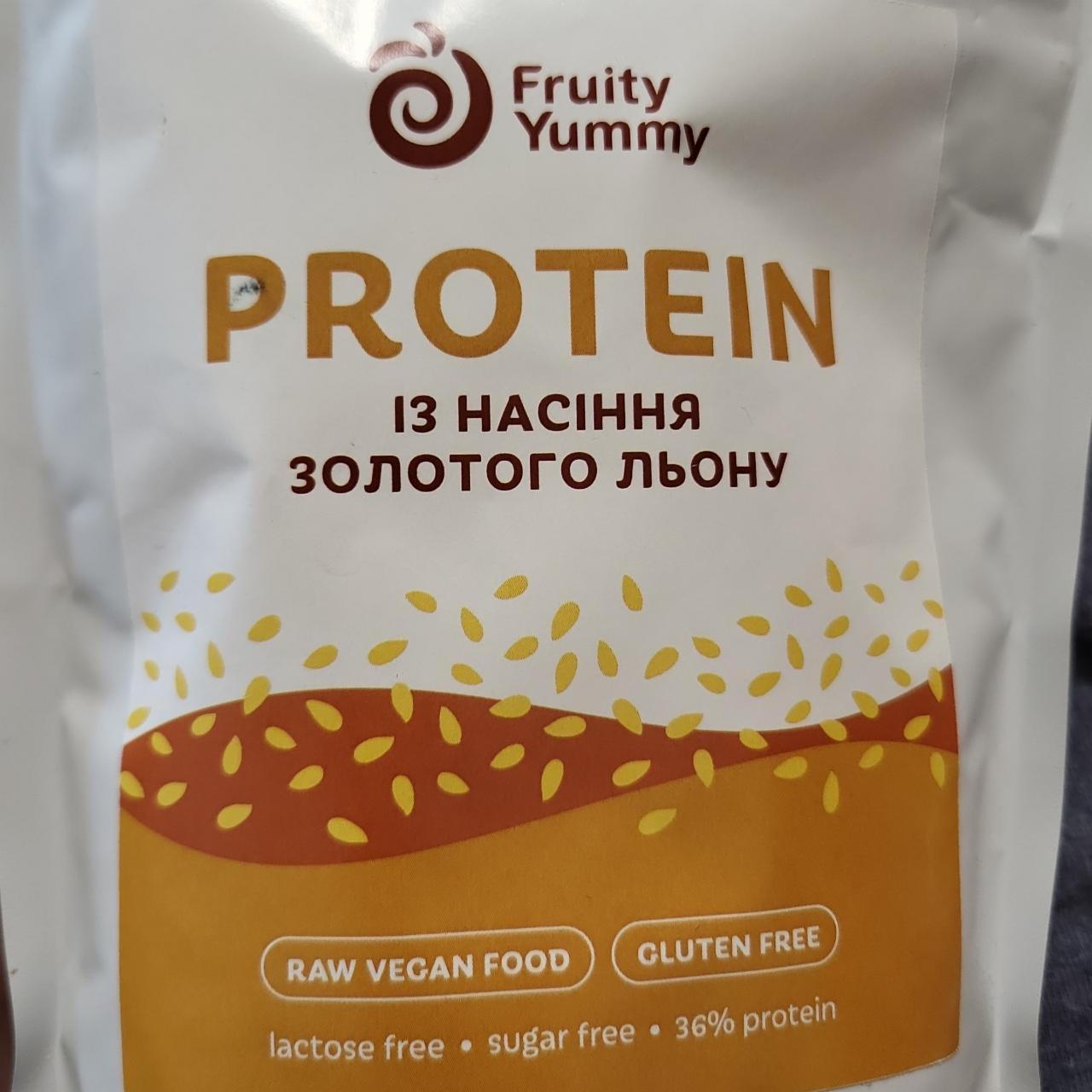 Фото - Протеин из семян золотого льна Protein Fruity Yummy