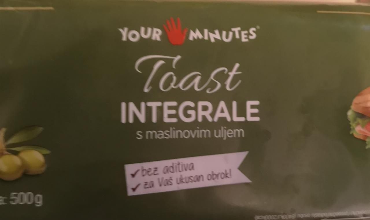Фото - Хлеб Toast Integrale Your minutes