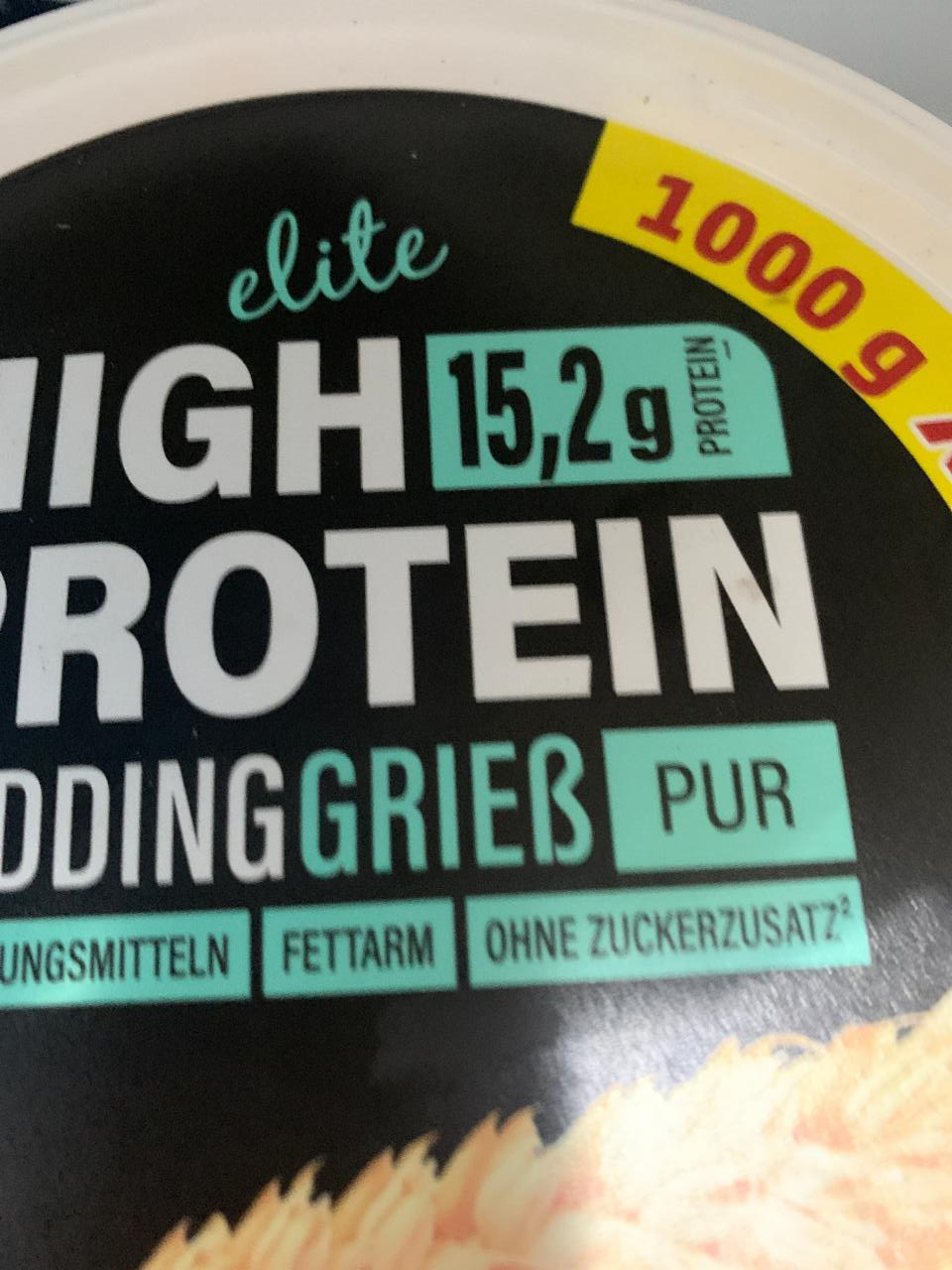 Фото - High Protein Pudding Grieß Elite
