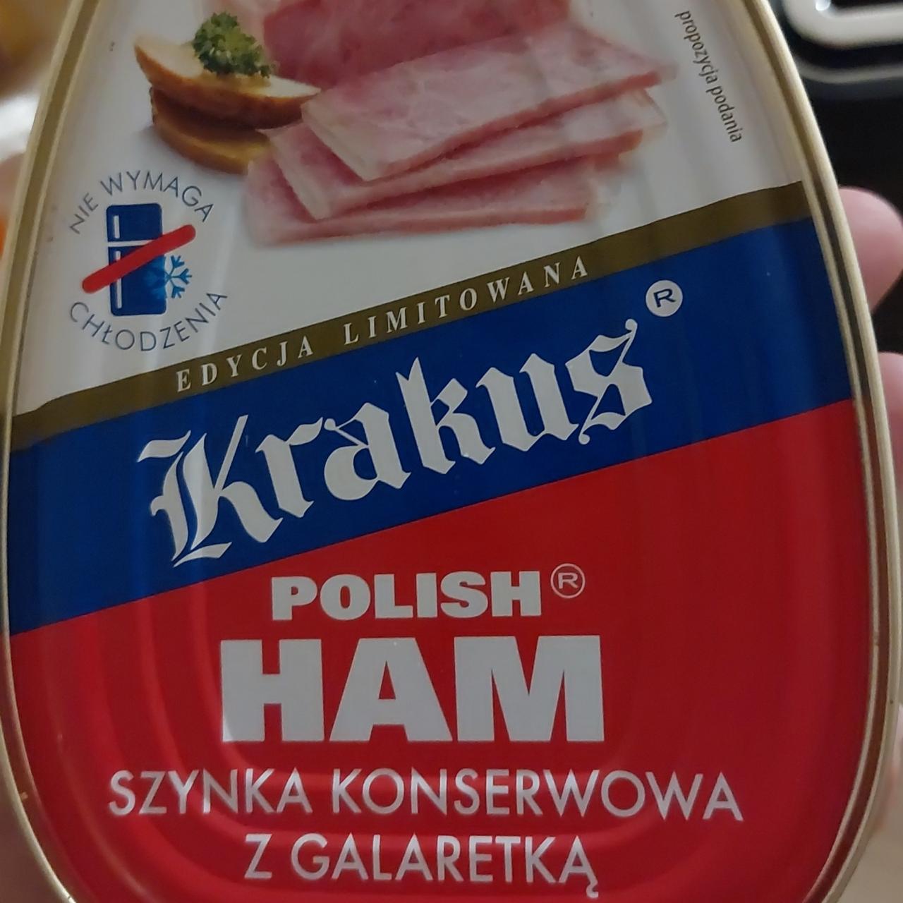 Фото - польская ветчина консервированная Krakus