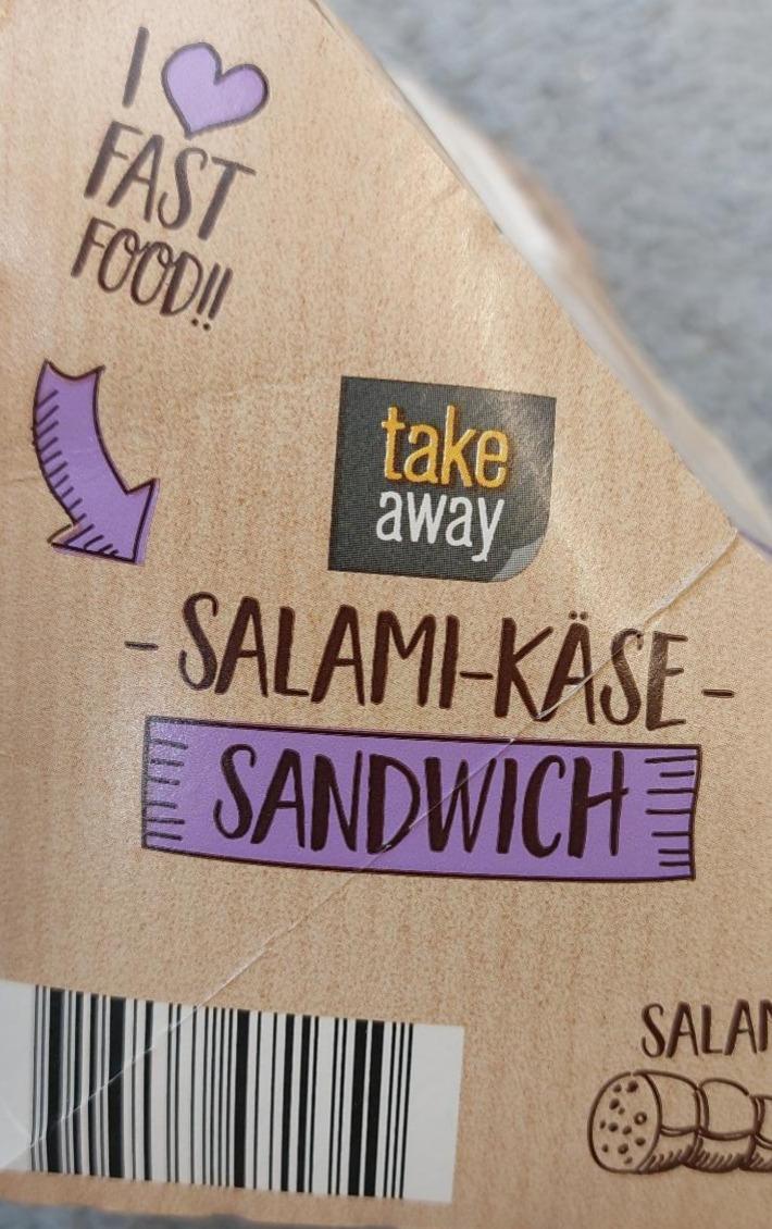 Фото - Salami-Käse Sandwich Take away