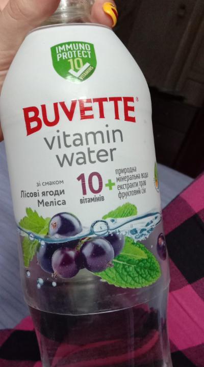 Фото - вода со вкусом Мелисса-лесные ягоды Buvette