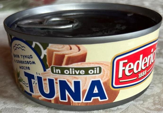Фото - Tuna in olive oil Federici