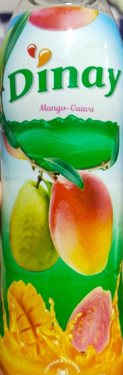 Фото - Сокосодержащий напиток манго гуава Dinay