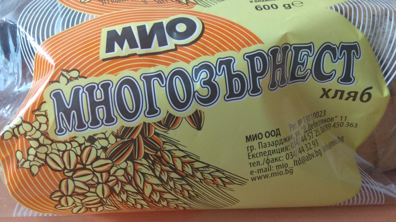 Фото - многозерновой хлеб Мио