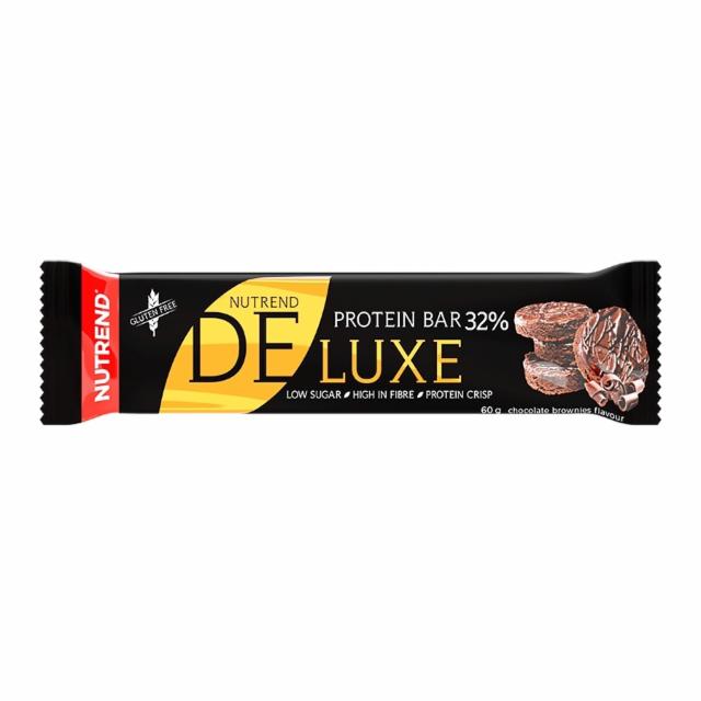 Фото - протеиновый батончик DeLuxe 30% protein bar Chocolate Nutrend