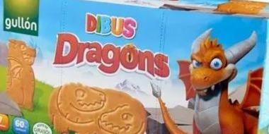 Фото - Печенье Dibus Dragons Gullon