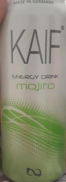 Фото - энергетический напиток со вкусом мохито KAIF