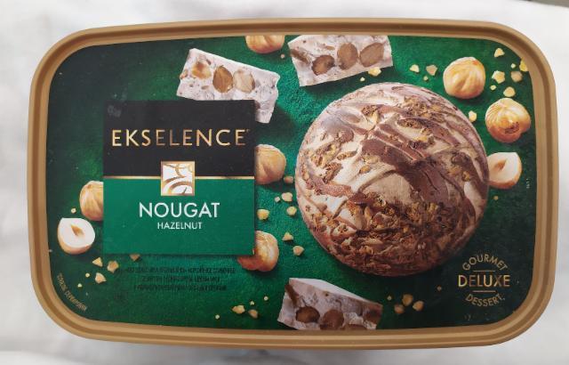 Фото - Ekselence Nougat Hazenut мороженое со вкусом нуги, лесных орехов, карамели