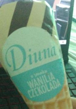 Фото - Мороженое со вкусом ванили и шоколада Diuna