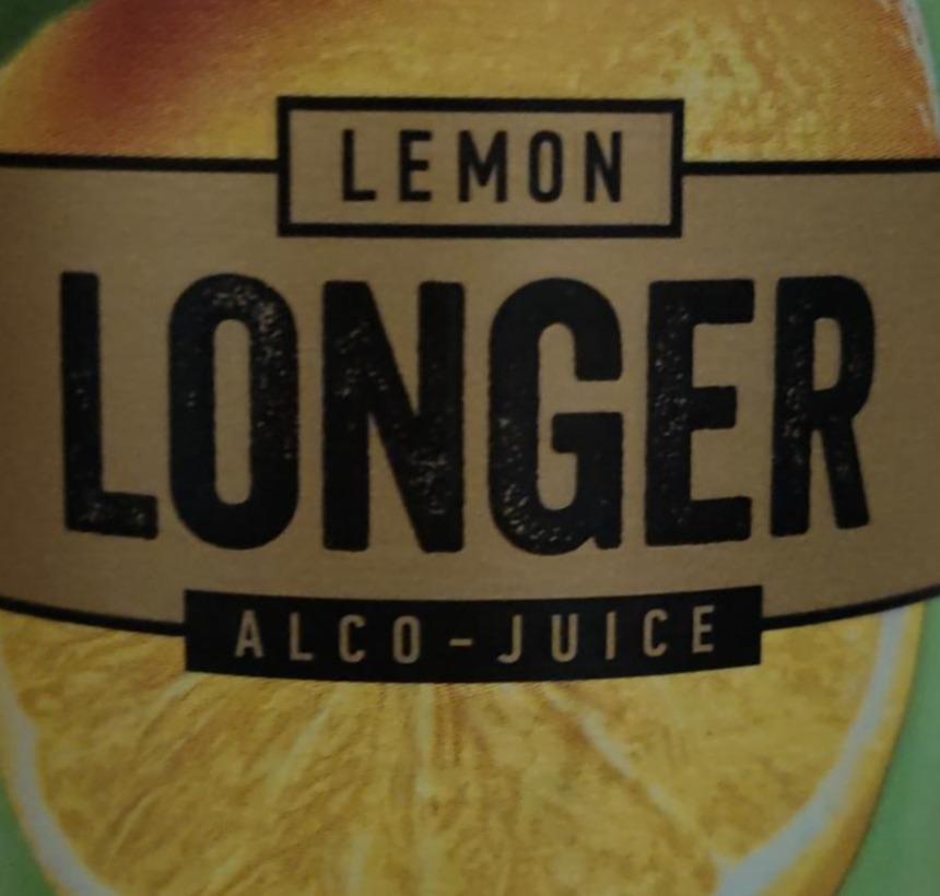 Фото - Напиток слабоалкогольный негазированный со вкусом лимона Lemon Longer